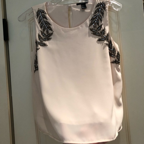 Cream Beaded Blouse - Picture 4 of 9